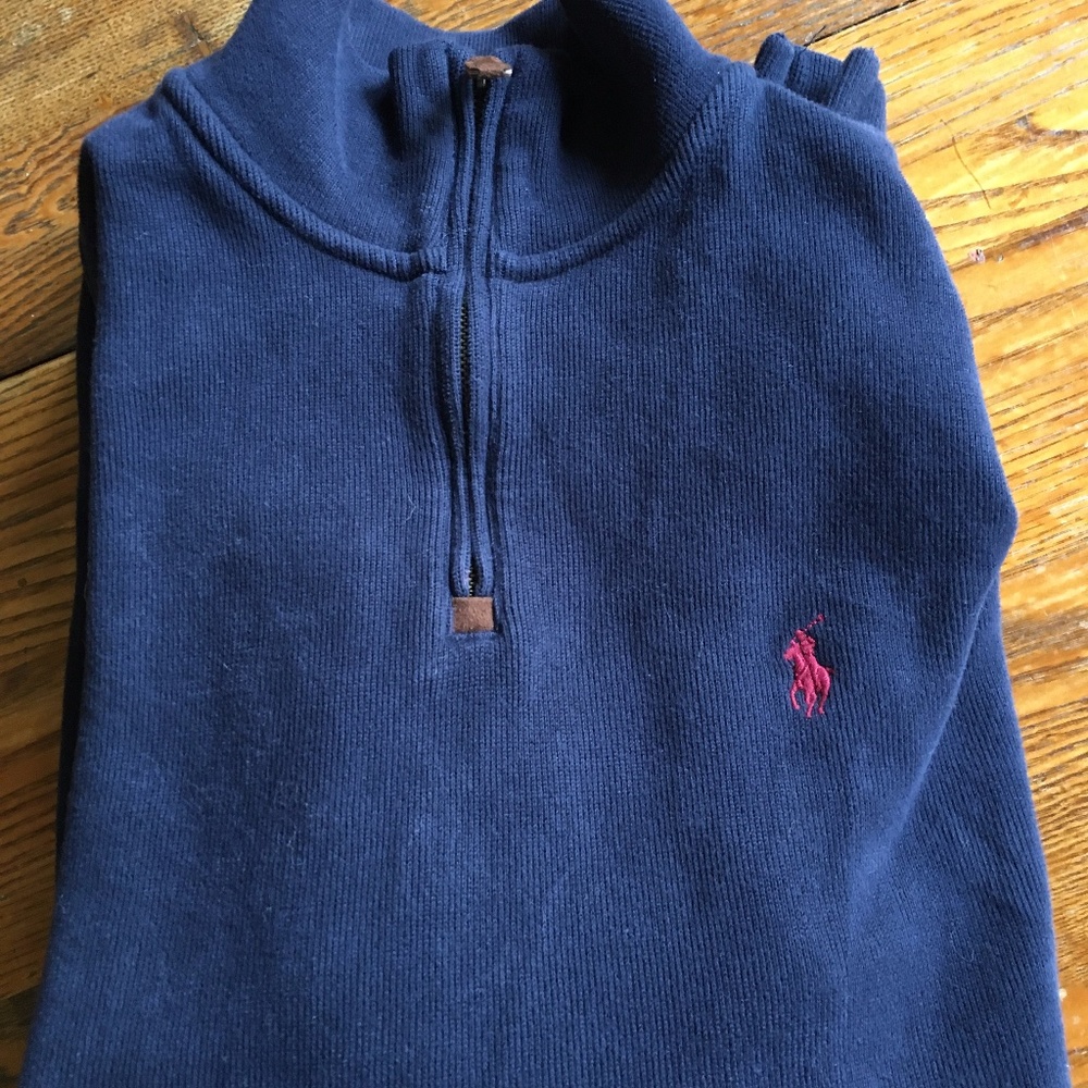 Ralph Lauren Polo Navy Blue Pullover